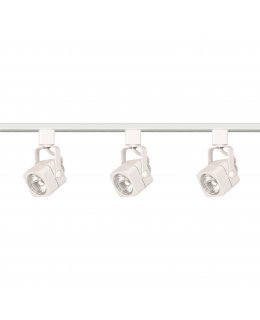 Satco  TK3457 Square MR16 3 Head Track Light